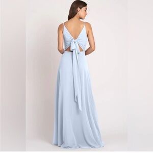 I am selling this beautiful blue bridesmaids dress.